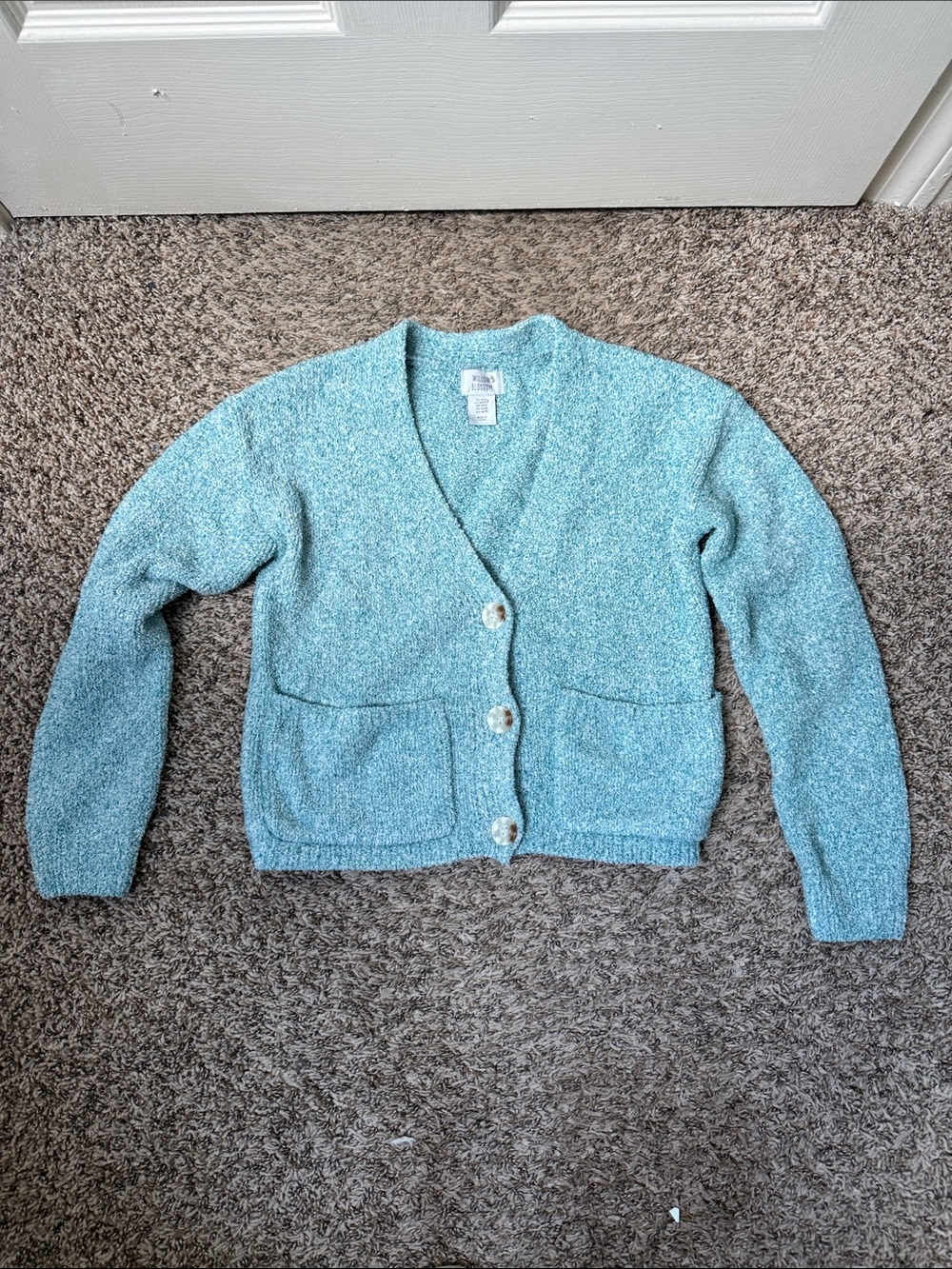 Soft fuzzy cardigan